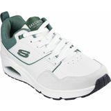 Skechers - Uno Retro One - Sneakers - Groen - Leer/Synthetisch