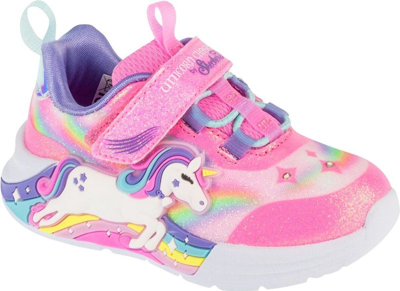 Sneakers - UNICORN CHASER - Met Velcro Sluiting - Motiefprint - Platte Hak