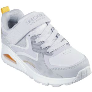 Skechers - Uno Gen1 - Jongens Sneakers - Lichtgrijs - Air-Cooled Memory Foam