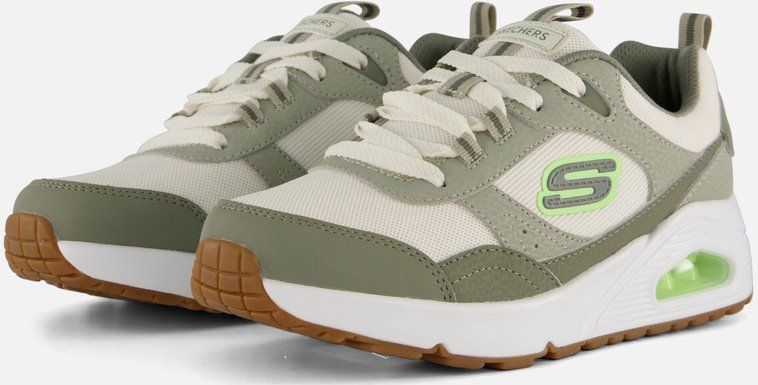 Skechers - UNO RETRO GROOVE - Hardloopschoenen - Grijs