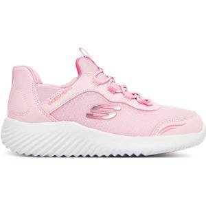 SKECHERS - Slip-ins - Sneakers - Zwart - Synthetisch - Ademend Bovenwerk