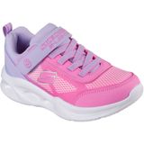 Skechers - S-Lights - Sneakers - Roze-Paars - Textiel/Imitatieleer