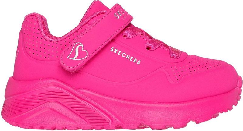 Skechers - Uno Lite - Sneakers - Roze - Synthetisch Bovenwerk