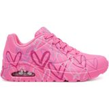 Skechers - Uno - Sneakers - Roze - Synthetisch - Spread The Love