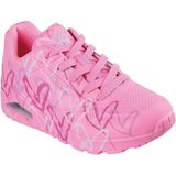 Skechers - Uno - Sneakers - Hot Pink - Synthetisch