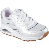 Skechers - Uno Gen1 Wavy Shimmer - Veterschoenen - Glanzend - Air-Cooled Memory Foam