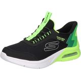 SKECHERS - Microspec Max - Sneakers - Zwart - Synthetisch