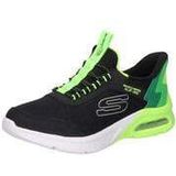 SKECHERS - Microspec Max - Sneakers - Zwart - Synthetisch
