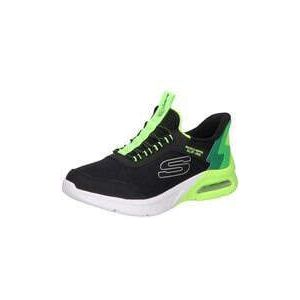 Skechers Slip in Microspec Ma für Kinder, schwarz, Gr. 34 EU