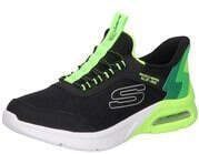 SKECHERS - Microspec Max - Sneakers - Zwart - Synthetisch