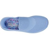 Skechers - Hands Free Slip-Ins Virtue Sleek - Instapschoen - Blauw Wit - Textiel
