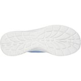 Skechers - Hands Free Slip-Ins Virtue Sleek - Instapschoen - Blauw Wit - Textiel