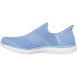 Skechers - Hands Free Slip-Ins Virtue Sleek - Instapschoen - Blauw Wit - Textiel