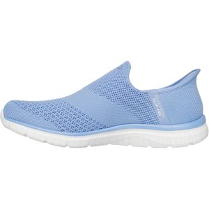 Skechers - Hands Free Slip-Ins Virtue Sleek - Instapschoen - Blauw Wit - Textiel