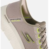 Skechers - Go Walk Flex - Instappers - Taupe - Synthetisch