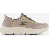 Skechers - Go Walk Flex - Instappers - Taupe - Synthetisch
