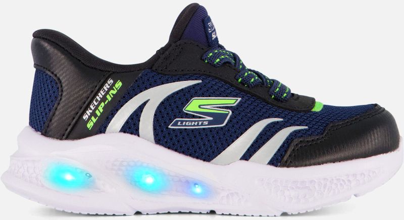 Skechers - Meteor Lights - Slip-ins - Blauw