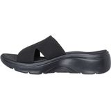 Skechers - Go Walk Arch Fit 2.0 - Slippers - Zwart - Vegan en Sneldrogend Materiaal