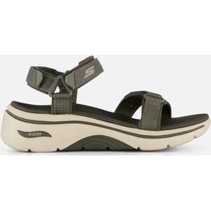 Skechers - Go Walk Arch Fit 2.0 - Sandalen - Zwart - Textiel