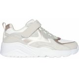 SKECHERS - Sneakers Uno Lite - Wit - Polyurethaan - Metallic Burst