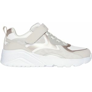 SKECHERS - Sneakers Uno Lite - Wit - Polyurethaan - Metallic Burst