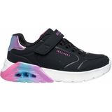 SKECHERS - Uno Lite 2.0 - Sneakers - Zwart - Synthetisch Bovenwerk - Ademend