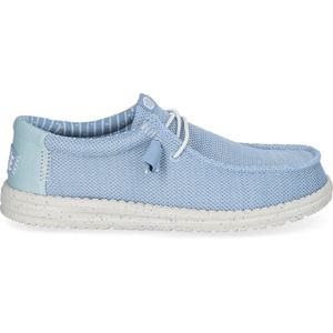 HEYDUDE Wally Stretch Sox Herren Schuhe - Blau - Größe: 41 - Canvas - Foot Locker