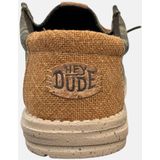 HEYDUDE - Wally Palm Jute - Instapper - Egret Cloud Blue - Jute, Textiel