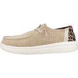 HeyDude - HD43780 Wendy Rise Animal - Pantoffels - Beige - Stof - Plat