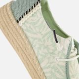 HEYDUDE - Wendy Espadrille - Celadon Green - Textiel - Vegan