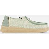 HEYDUDE - Wendy Espadrille - Celadon Green - Textiel - Vegan