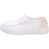 HEYDUDE - Wendy Espadrille Woven - Instapper - White - Textiel