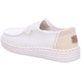 HEYDUDE - Wendy Espadrille Woven - Instapper - White - Textiel