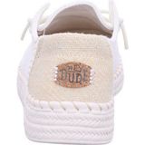HEYDUDE - Wendy Espadrille Woven - Instapper - White - Textiel