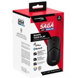 HyperX - Pulsefire Saga Pro - Draadloze Gamingmuis - Zwart - Tot 90 uur batterijduur
