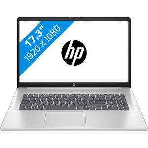 HP 17-cp3074ng (17.30", 1000 GB, 16 GB, DE, AMD Ryzen 7 7730U), Notebook, Zilver