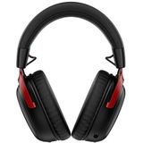HyperX Cloud III S Wireless Black-Red Gaming Headset Draadloos Hoofdband Gamen Bluetooth Zwart, Rood