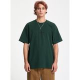 Volcom - Shirt Stone - Donkergroen - T-shirt - Halve Mouw - Losse Pasvorm