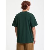 Volcom - Shirt Stone - Donkergroen - T-shirt - Halve Mouw - Losse Pasvorm