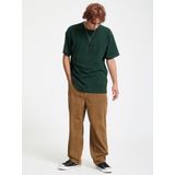 Volcom - Shirt Stone - Donkergroen - T-shirt - Halve Mouw - Losse Pasvorm