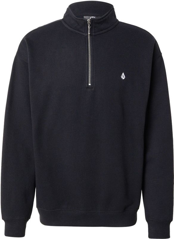 Volcom - Single Stone Quarter Zip - Hoodie - Zwart