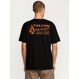 Volcom - Workwear SS Tee - T-shirt - Zwart - Katoen