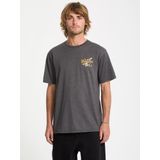 Volcom - Back Country HTH - T-shirt - Ecru - Gevoerde Zoom/Rand