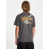 Volcom - Back Country HTH - T-shirt - Ecru - Gevoerde Zoom/Rand