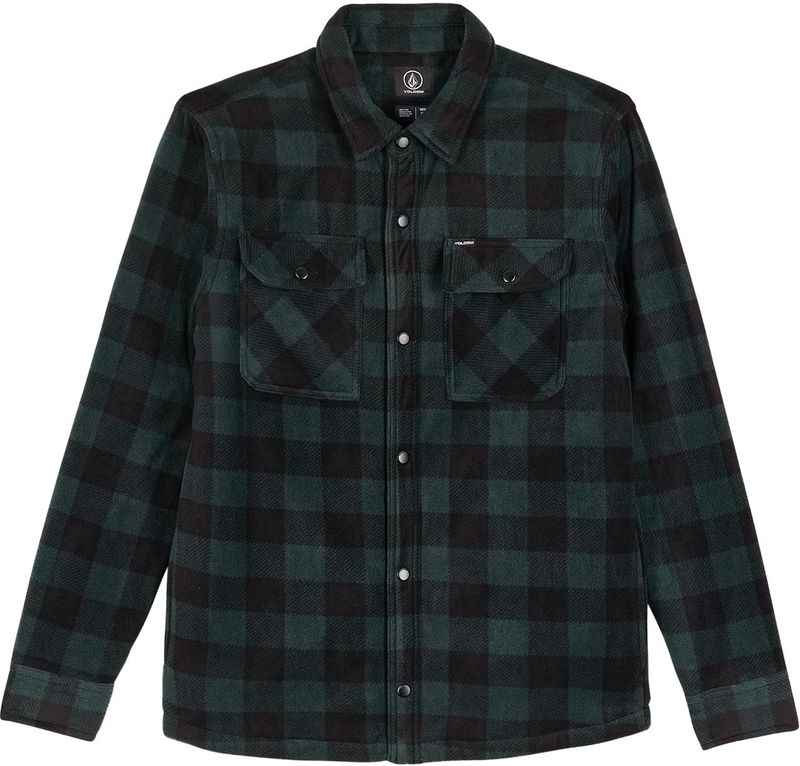 Volcom Tussenjas 'Bowered'  donkergroen / zwart