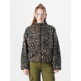 Volcom - Wylding Out Sherpa - Dames - Beige - Animal Print