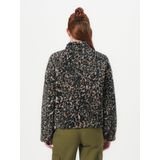 Volcom - Wylding Out Sherpa - Dames - Beige - Animal Print