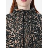 Volcom - Wylding Out Sherpa - Dames - Beige - Animal Print