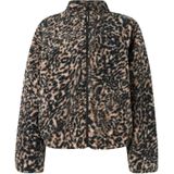 Volcom - Wylding Out Sherpa - Dames - Beige - Animal Print