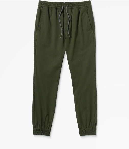 Volcom - Frickin Slim Jogger - Sportbroek - Groen